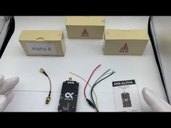 AKK 8W VTX Alpha8 무선 비디오 송신기 80CH 5.8G 8W 5W 3W 1W 전원 지원 스마트 오디오