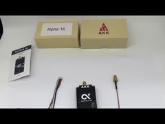 AKK Alpha16 무선 비디오 송신기 5.8G 16W FPV VTX 96CH, RC 드론 이미지 전송용