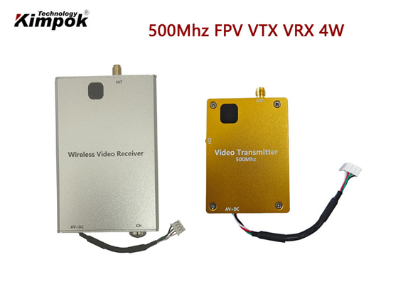 600Mhz 아날로그 비디오 송신기 4W 송신 전력 FM 변조