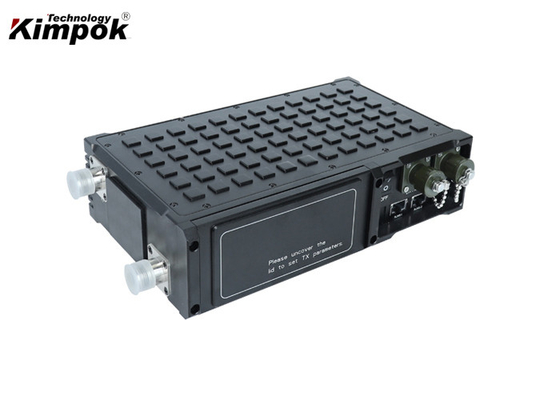 영상 자료 RS232 RS485를 위한 Manpack COFDM 무선 IP 전송기 군