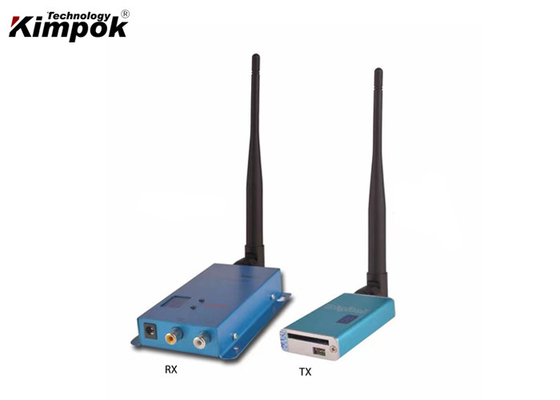 높은 전기 1.5Ghz 아날로그 무선 비디오 송신기와 수신기 5W는 강화합니다