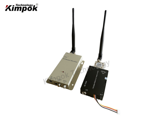 10km-20km LOS FPV 무선 전신 AV 송신기와 수신기 5 와트