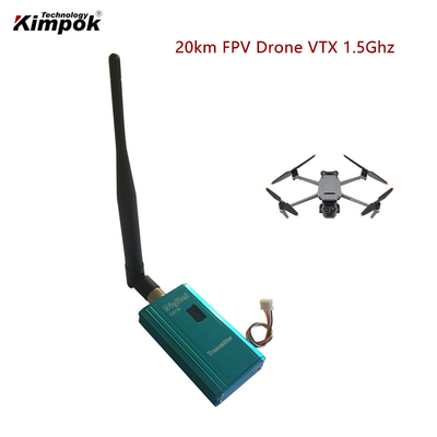 1.5G 1.5W 비디오 수신기 아날로그 신호 무선 송신기 및 수신기 VRX FPV 드론용