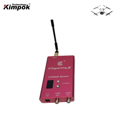 빨간색 1.2Ghz 8W 디지털 Vtx Fpv 8채널