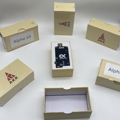 AKK 5.8G 10W VTX 알파10 비디오 송신기 80 CH 드론 RC 액세서리로 스마트 오디오를 지원합니다.