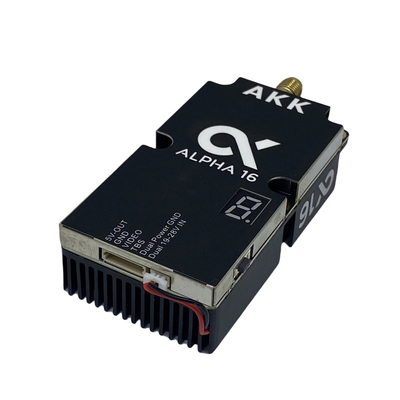 AKK Alpha16 무선 비디오 송신기 5.8G 16W FPV VTX 96CH, RC 드론 이미지 전송용