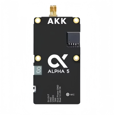 AKK Alpha5 VTX 5.8G 80CH 1W/2W/3W/4W 전원 전환 가능 스마트 오디오 초장거리 전송