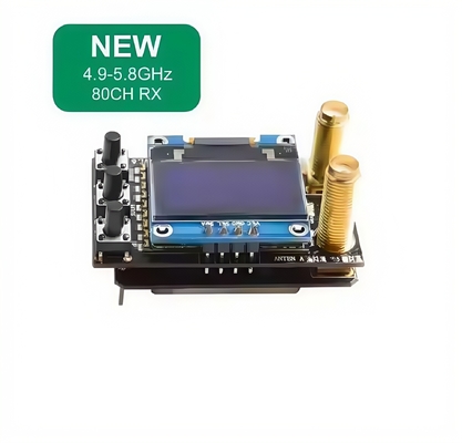 AKK 다이버시티 RX 4.9G ~ 5.8G FPV VRX 무선 비디오 수신기 80CH RC FPV 레이싱 드론