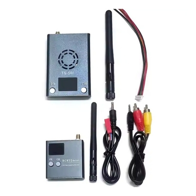 5.8Ghz 5W 드론 비디오 송신기와 수신기 5.8G VTX VRX Ultra RC FPV 비디오 전송