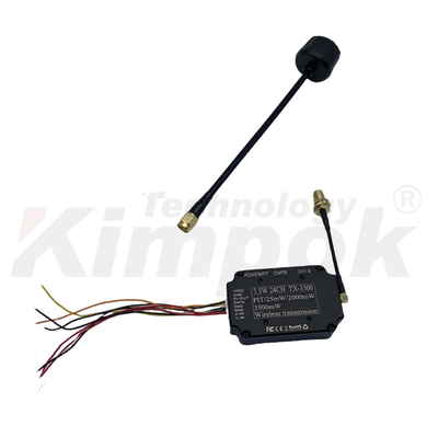 3.3G 3.5W FPV UAV 비디오 송신기, IRC 24CH 25mW/2000mW/3500mW FPV VTX 모듈 포함