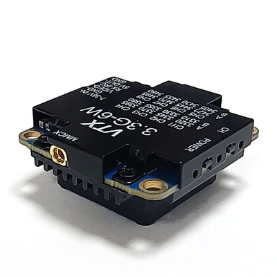 3.3Ghz 6W 무선 오디오 비디오 송신기 3.3G UAV FPV VTX RC 드론용 비디오 전송