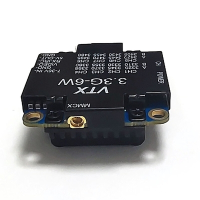 3.3Ghz 6W 무선 오디오 비디오 송신기 3.3G UAV FPV VTX RC 드론용 비디오 전송