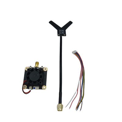 2.2G 1.6W 드론 아날로그 비디오 전송기 2.2Ghz FPV VTX 장거리 비디오 전송기