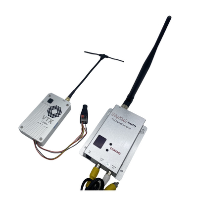 1.2G 5W 무선 비디오 송신기 및 수신기 1.2Ghz FPV VTX VRX, RC 레이싱 드론용 VTX