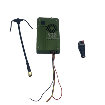 1.2Ghz 8W 드론 비디오 송신기 수신기 1.2G FPV VTX VRX 장거리 전송
