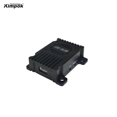 1.2G 2W FPV 비디오 송신기 1.2GHz 드론 VTX, 12V DC 전원 공급 장치 이미지 전송