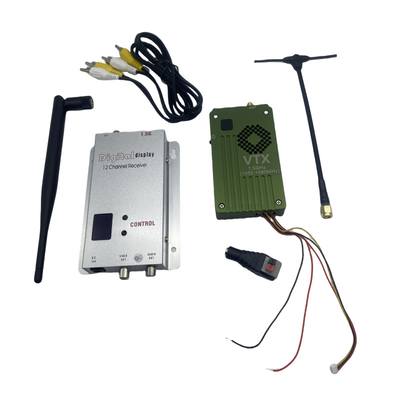 1.5Ghz 8W FPV VTX VRX 레이싱 드론 1505M-1680M 무선 비디오 송신기 및 수신기
