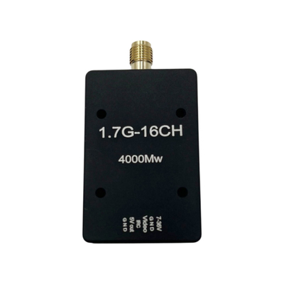 1.7Ghz 4W FPV 아날로그 비디오 송신기 장거리 무선 VTX