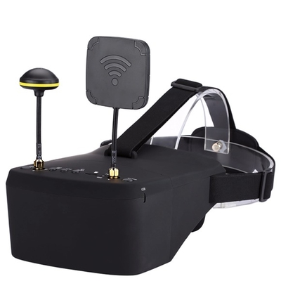 5.8G 40CH FPV 안경 5인치 플라스틱 DVR 비디오 안경 프로 드론 액세서리