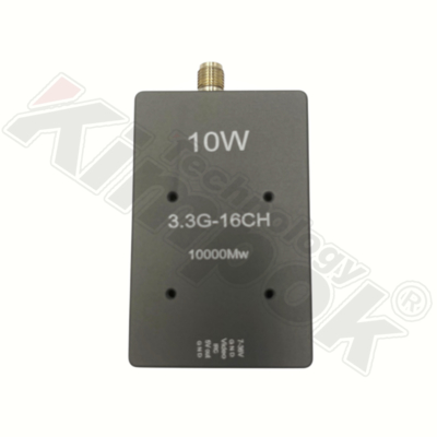 3.3G 10W 드론 비디오 송신기 3.3Ghz FPV 무선 VTX 장거리 비디오 송신기