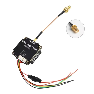 UAV 비디오 송신기 AKK 5W FPV VTX 96CH 비디오 송신기 지원 스마트 오디오 비디오 링크