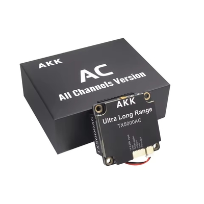 UAV 비디오 송신기 AKK 5W FPV VTX 96CH 비디오 송신기 지원 스마트 오디오 비디오 링크
