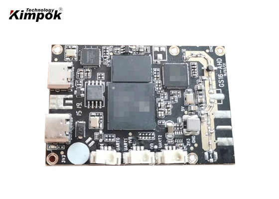 무선 RF 전송기 250MHz-1400MHz RS232 데이터 포트를 위한 AHD COFDM 단위 OEM