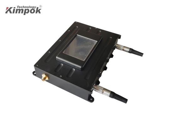UGV UAV를 위한 AHD 영상과 RS232 일련번호를 가진 저지연 COFDM 영상 전송기