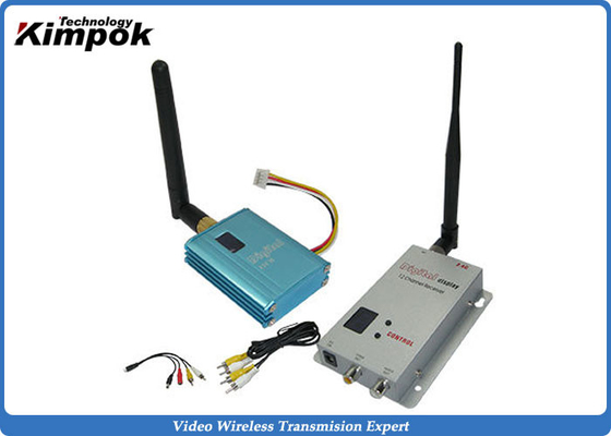 RC 헬리콥터 DC12V를 위한 700mW 무선 아날로그 영상 전송기 1200 미터