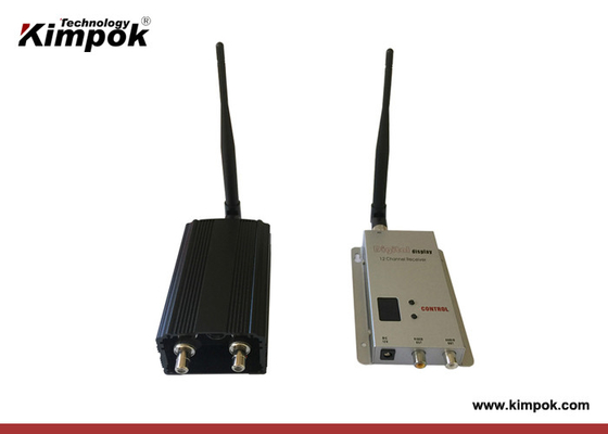 900Mhz / 1.2Ghz 2000mW 무선 FPV 드론 비디오 송신기 수신기 DC 12V 8 채널