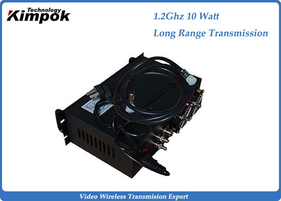 10W CCTV 장거리 HD 영상 전송기 AC 220V 3168g 무게