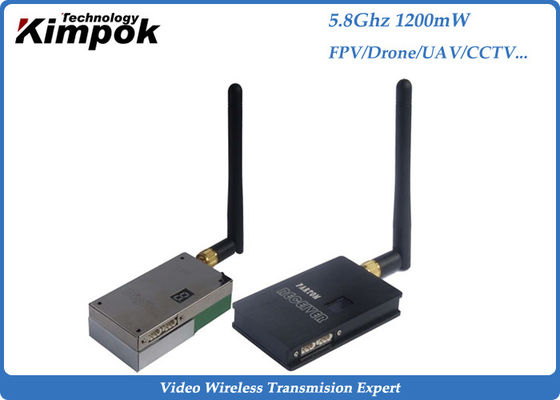 1200mW 아날로그 영상 전송기 5.8Ghz의 HDMI 무선 CCTV 영상 전송기